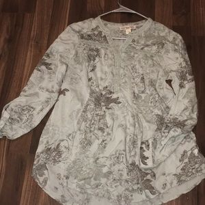 Light Green Vintage America Tunic✨